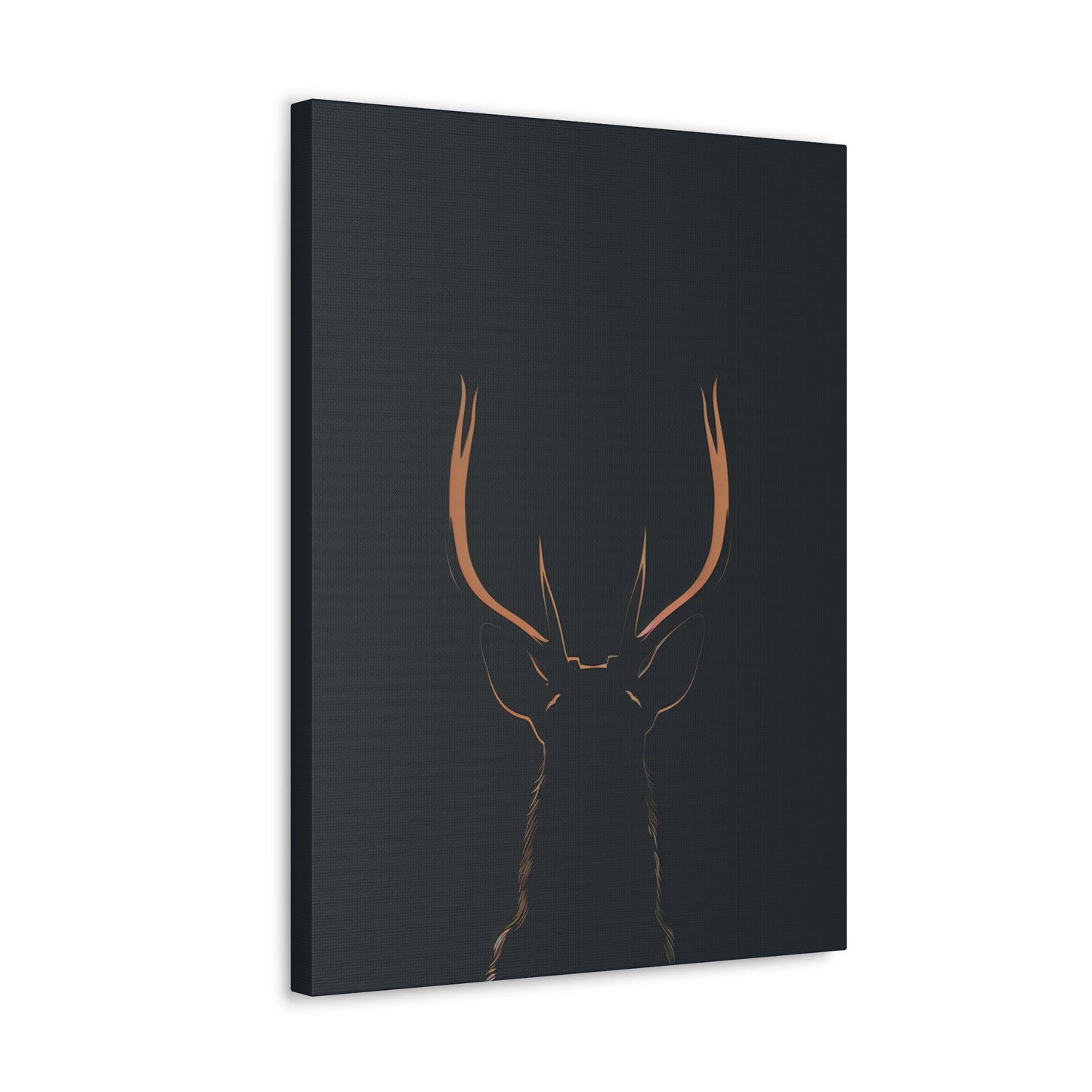 Reindeer antlers  Digital Illustration Canvas Gallery Wraps