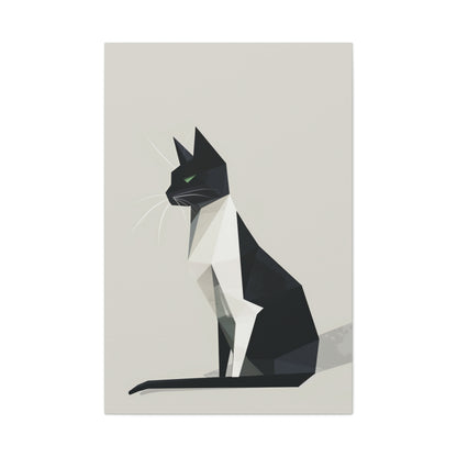 Cat - Digital Illustration Canvas Gallery Wraps