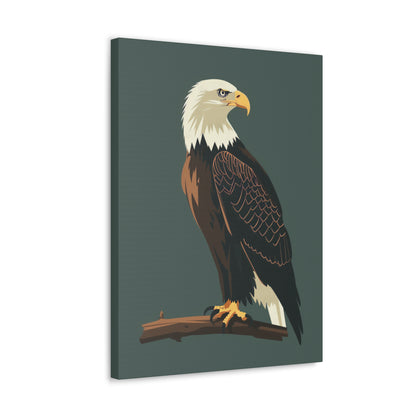 Eagle Digital Illustration Canvas Gallery Wraps