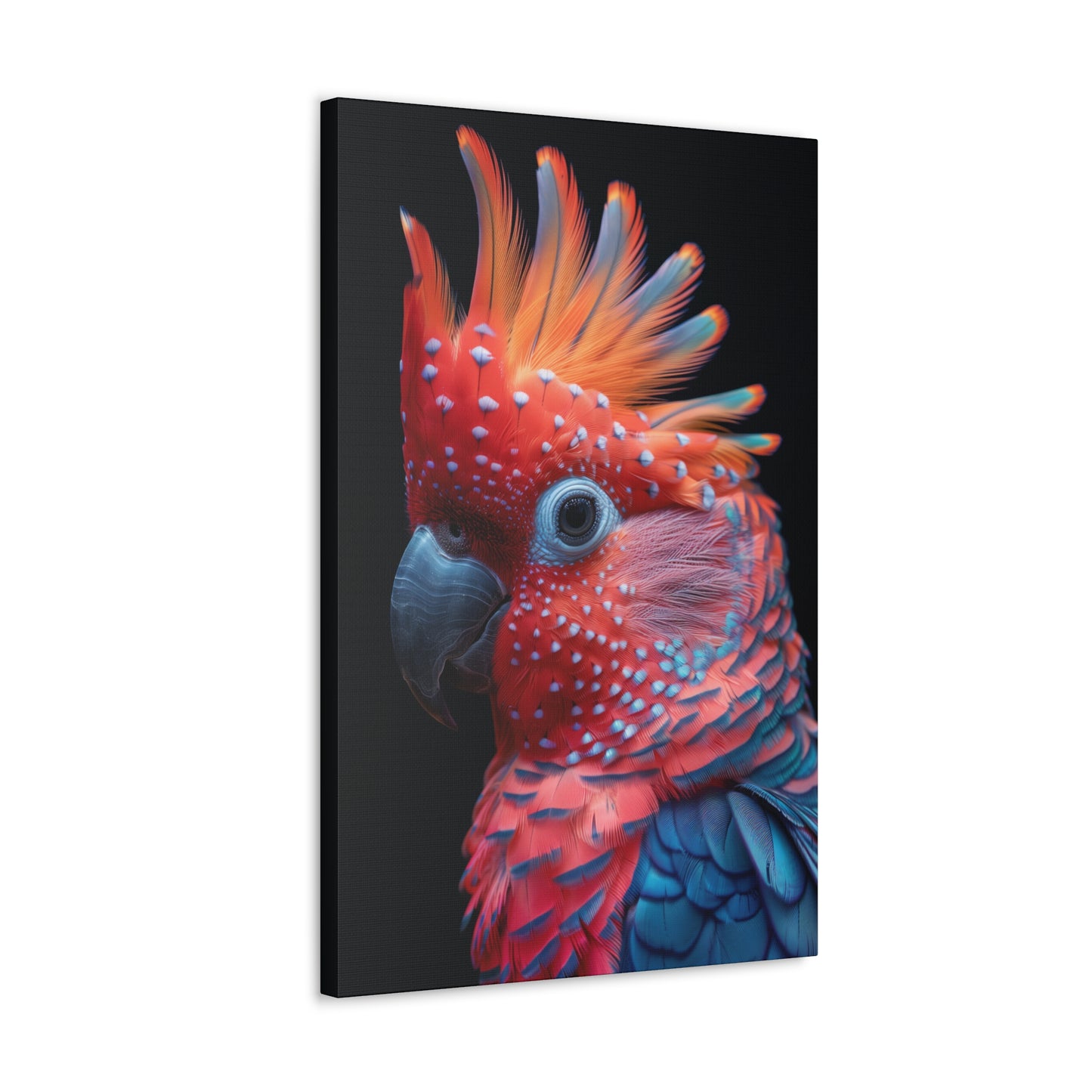 Beautiful Bird - Abstract Illustration Canvas Gallery Wraps