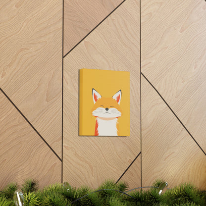 Fox Digital Illustration Canvas Gallery Wraps