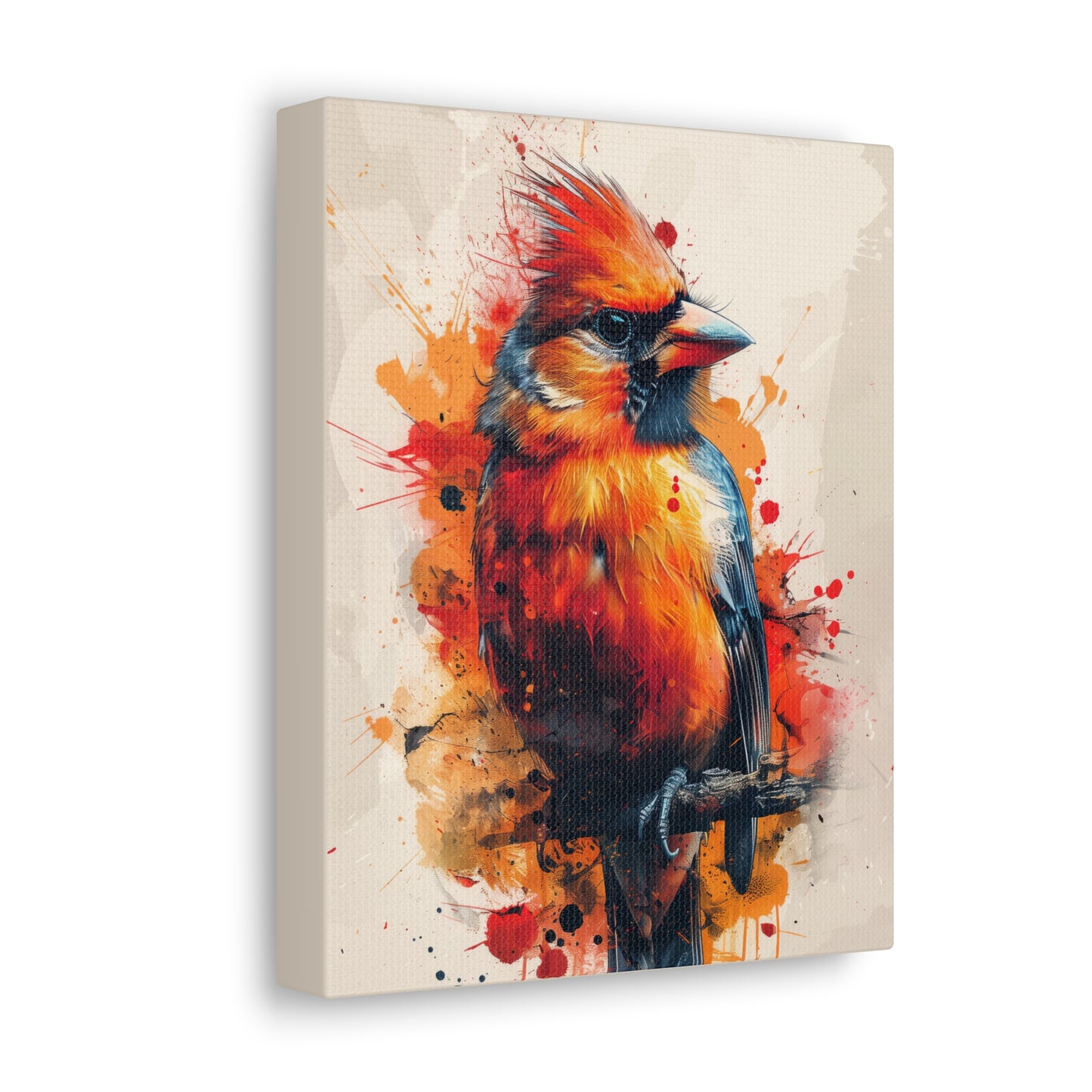 Bird - Abstract Illustration Canvas Gallery Wraps