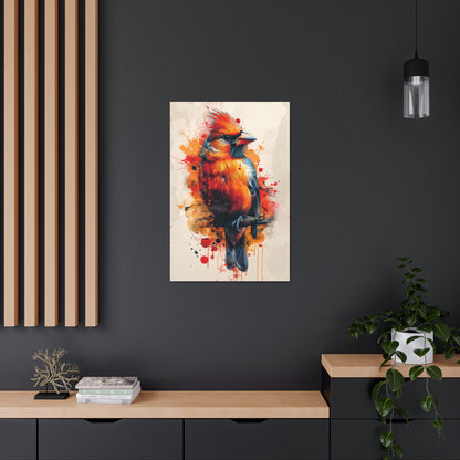 Bird - Abstract Illustration Canvas Gallery Wraps