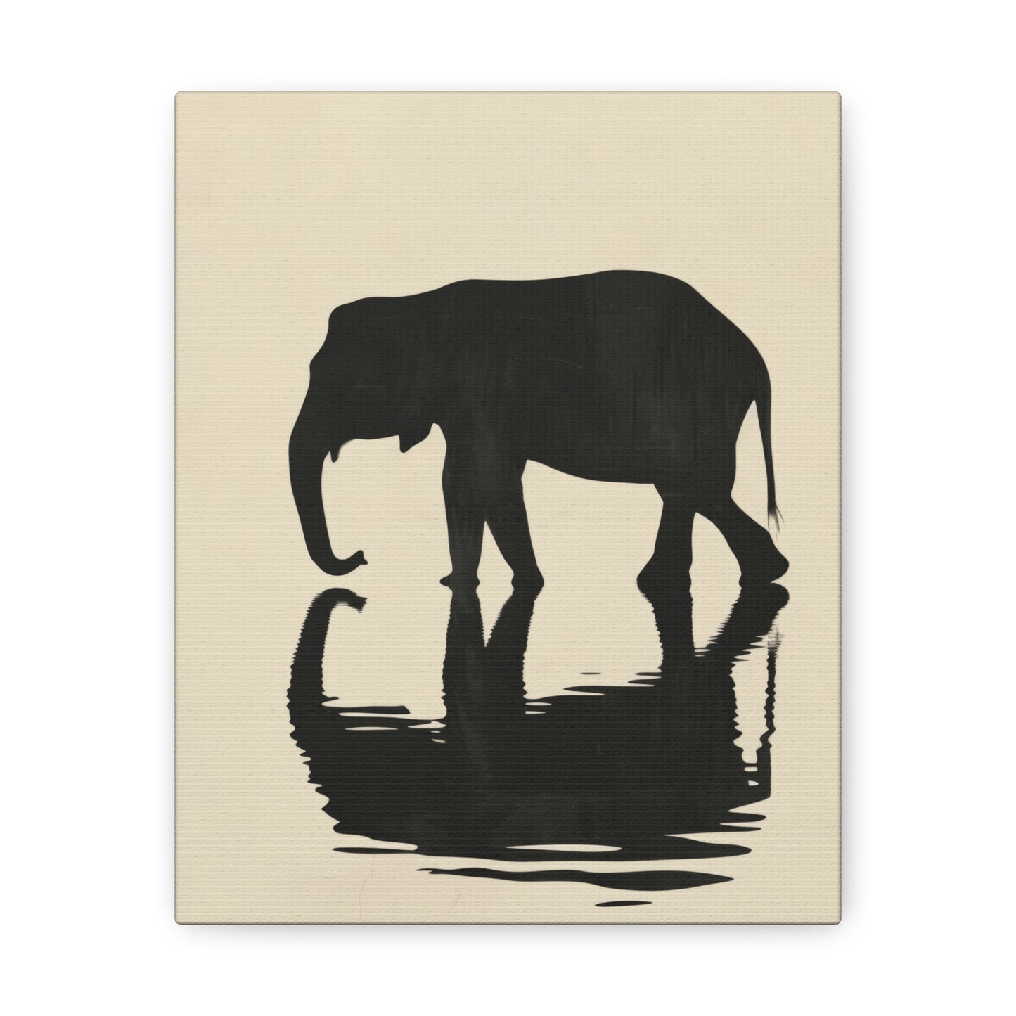 Elephant  Digital Illustration Canvas Gallery Wraps