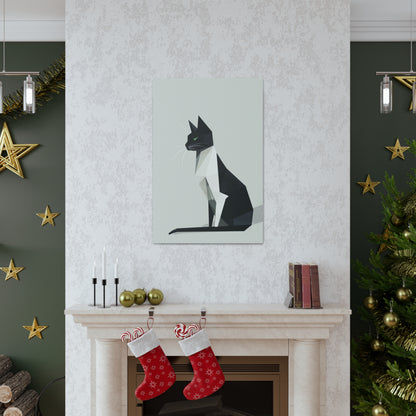 Cat - Digital Illustration Canvas Gallery Wraps