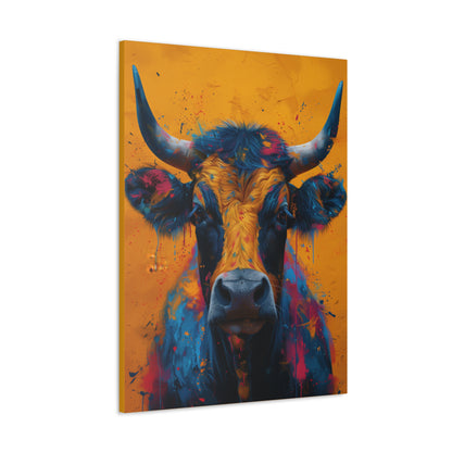 Buffalo - Illustration Canvas Gallery Wraps