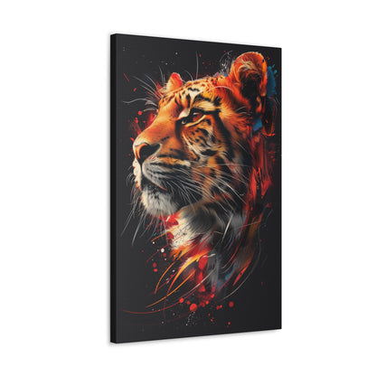 Tiger - Illustration  Canvas Gallery Wraps