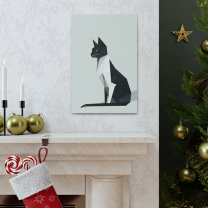 Cat - Digital Illustration Canvas Gallery Wraps