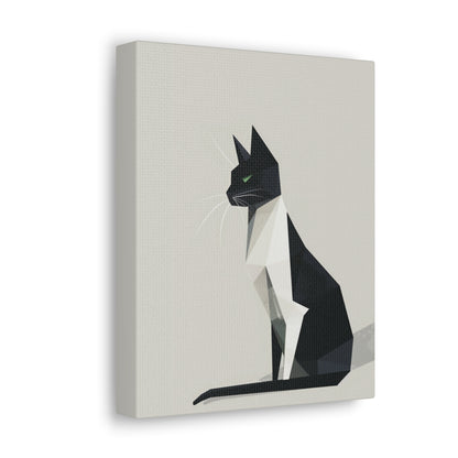 Cat - Digital Illustration Canvas Gallery Wraps