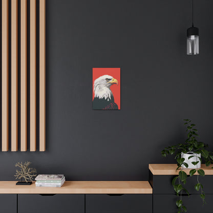 Bald Eagle Digital Illustration Canvas Gallery Wraps