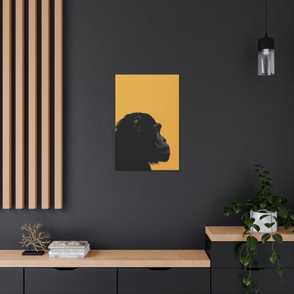 Gorilla Digital Illustration Canvas Gallery Wraps