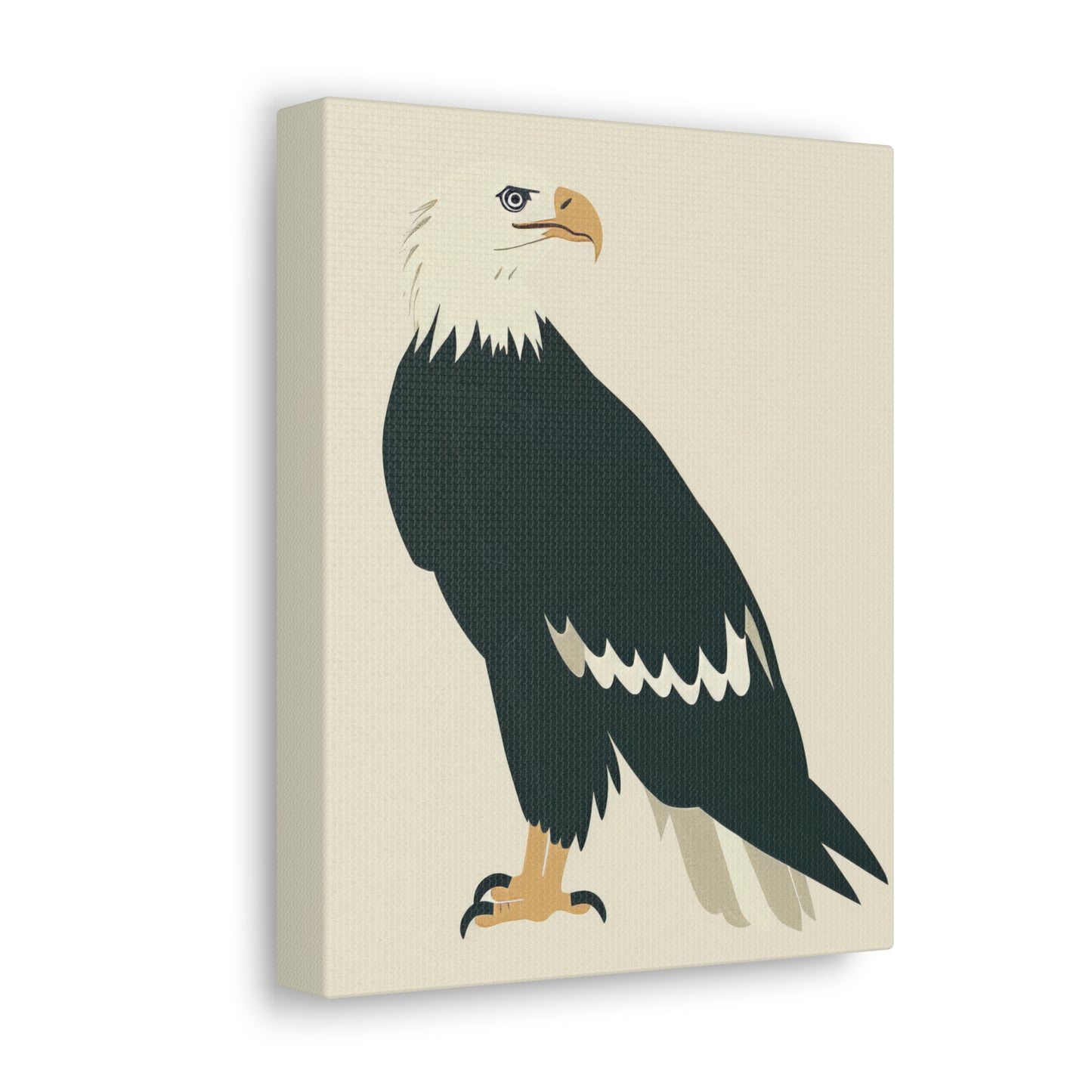 Bald Eagle Digital Illustration Canvas Gallery Wraps