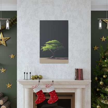 Bonsai Tree - Illustration Canvas Gallery Wraps