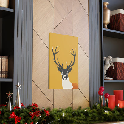 Reindeer - Digital Illustration Canvas Gallery Wraps