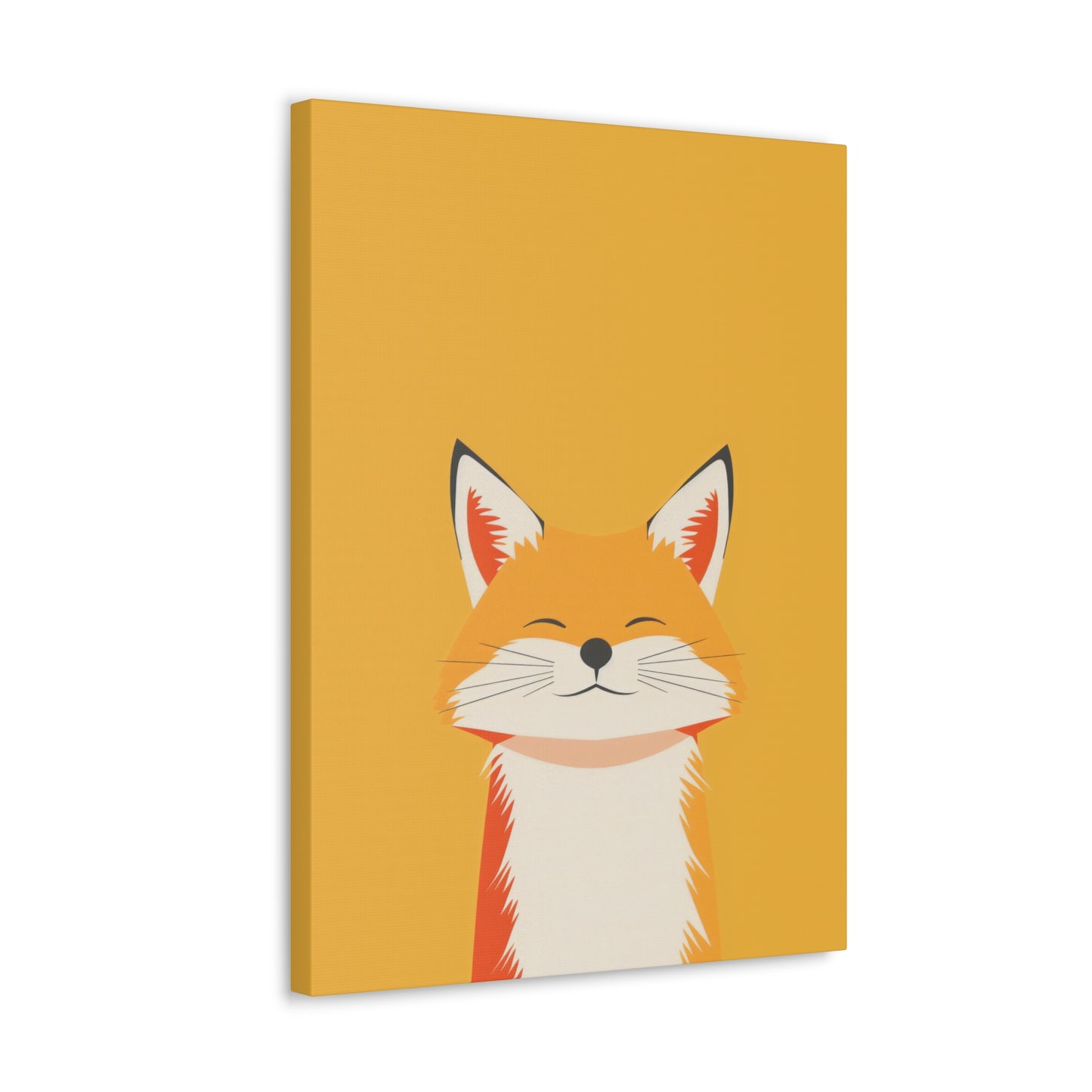 Fox Digital Illustration Canvas Gallery Wraps