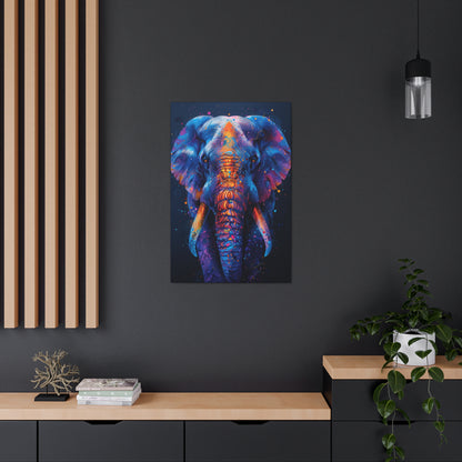 Elephant - Illustration Canvas Gallery Wraps