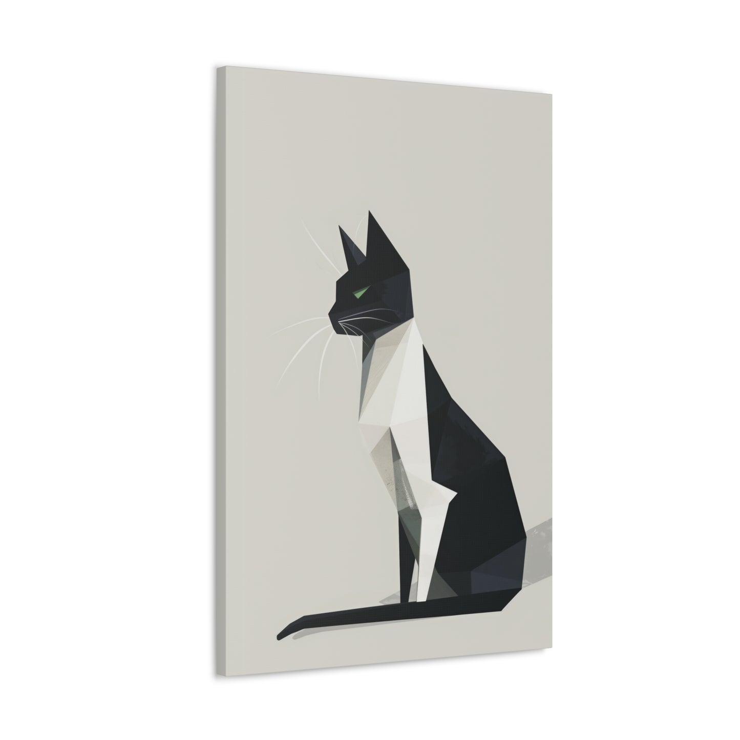 Cat - Digital Illustration Canvas Gallery Wraps