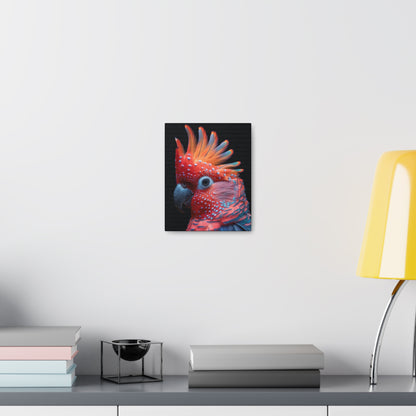 Beautiful Bird - Abstract Illustration Canvas Gallery Wraps