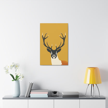 Reindeer - Digital Illustration Canvas Gallery Wraps