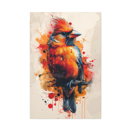 Bird - Abstract Illustration Canvas Gallery Wraps