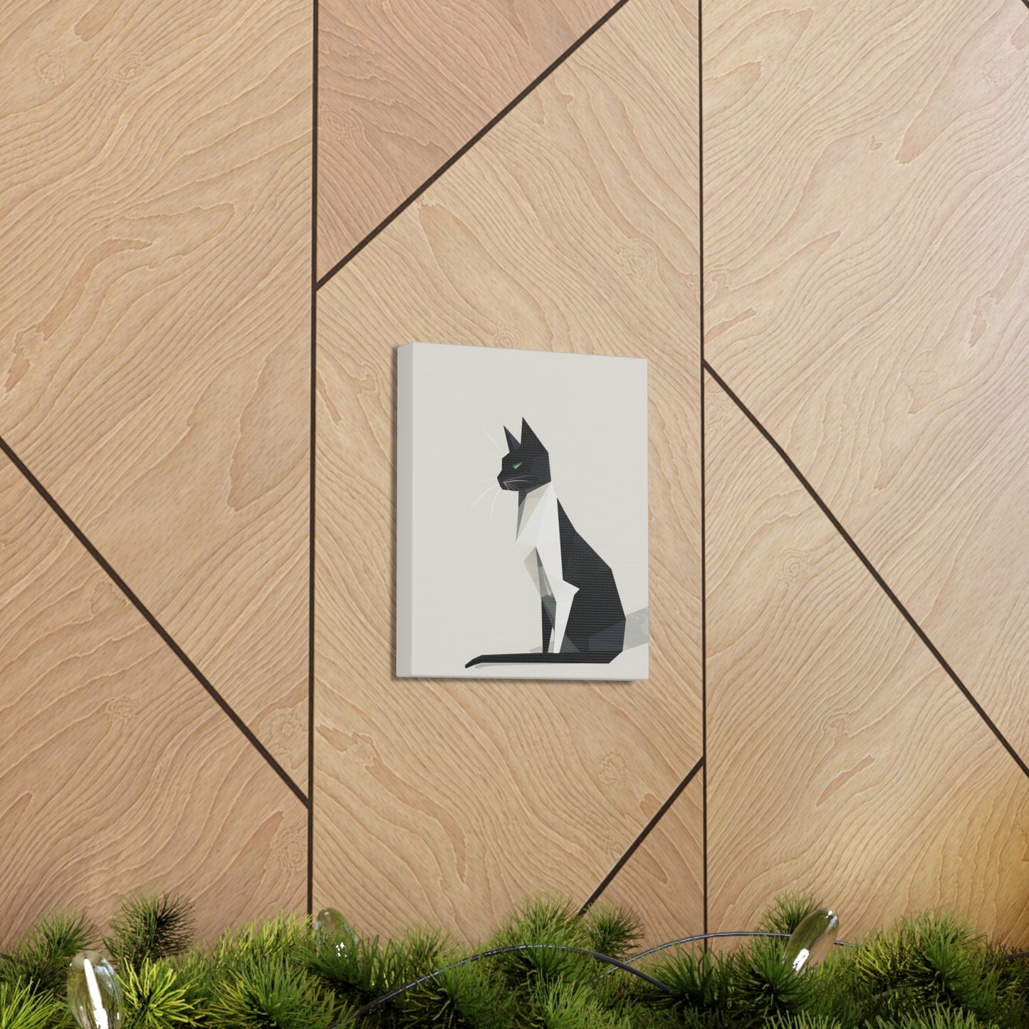 Cat - Digital Illustration Canvas Gallery Wraps