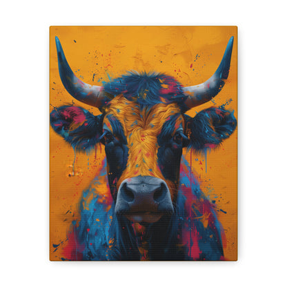 Buffalo - Illustration Canvas Gallery Wraps