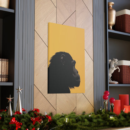 Gorilla Digital Illustration Canvas Gallery Wraps