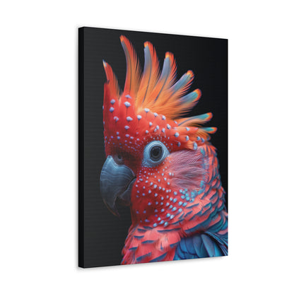 Beautiful Bird - Abstract Illustration Canvas Gallery Wraps