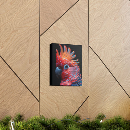 Beautiful Bird - Abstract Illustration Canvas Gallery Wraps