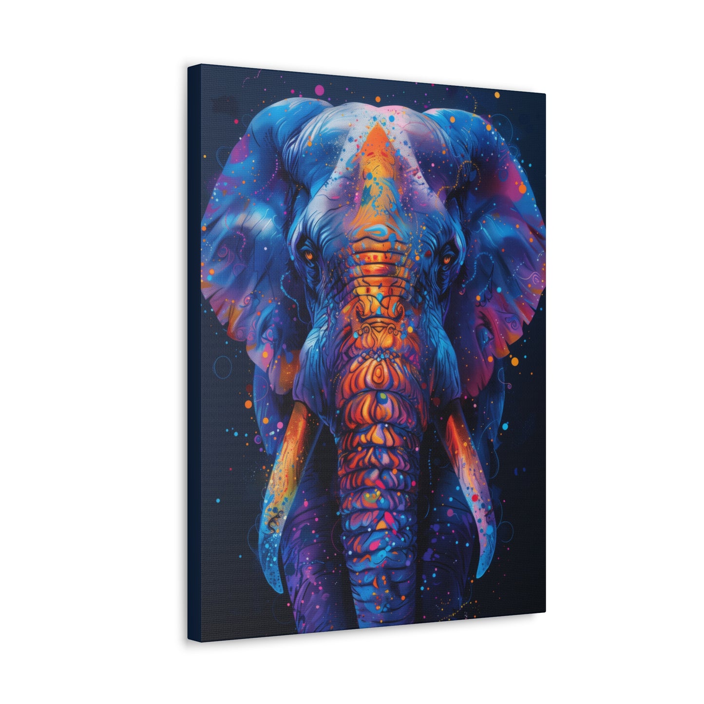 Elephant - Illustration Canvas Gallery Wraps