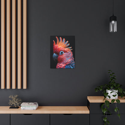 Beautiful Bird - Abstract Illustration Canvas Gallery Wraps