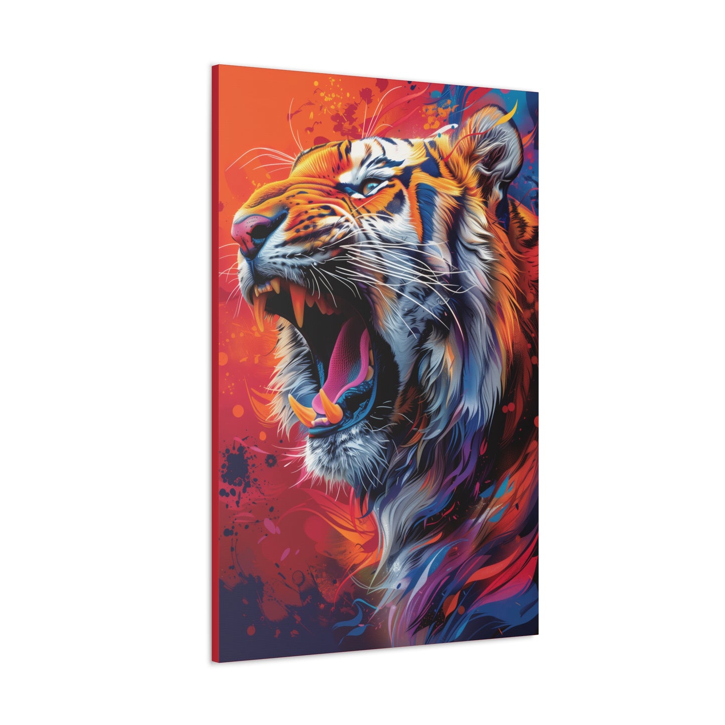 Tiger - Illustration Canvas Gallery Wraps