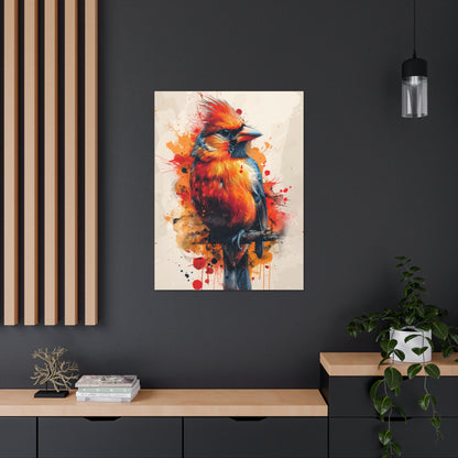 Bird - Abstract Illustration Canvas Gallery Wraps