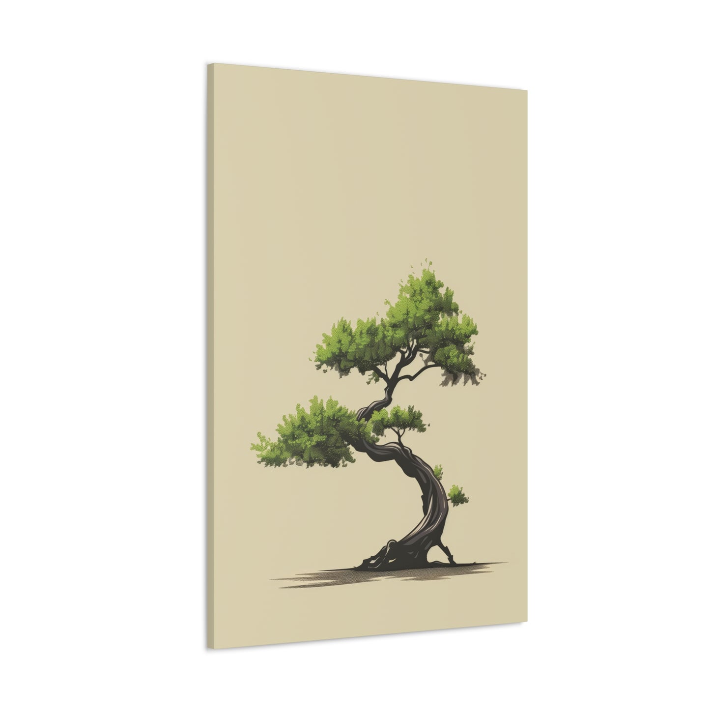 Bonsai Tree - Illustration Canvas Gallery Wraps