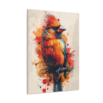 Bird - Abstract Illustration Canvas Gallery Wraps