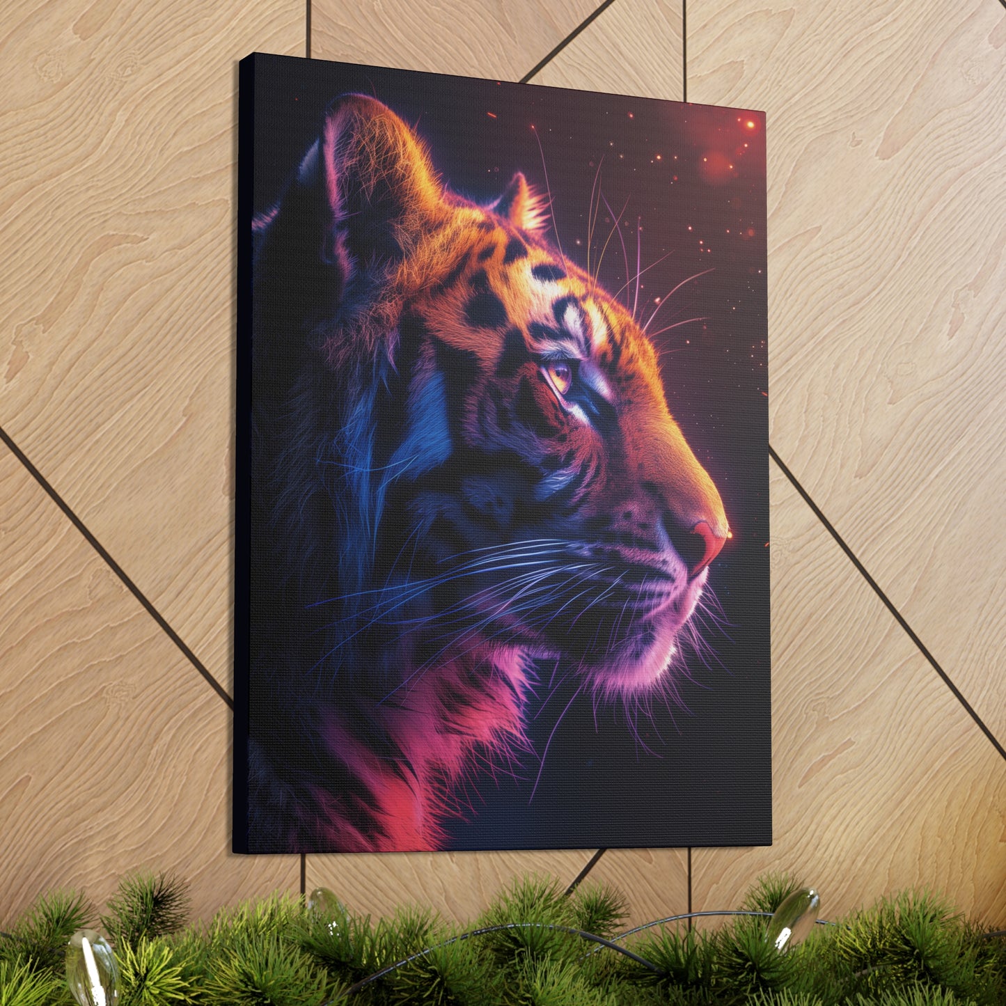 Tiger - Illustration Canvas Gallery Wraps