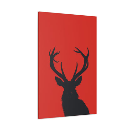 Reindeer - Digital Illustration Canvas Gallery Wraps