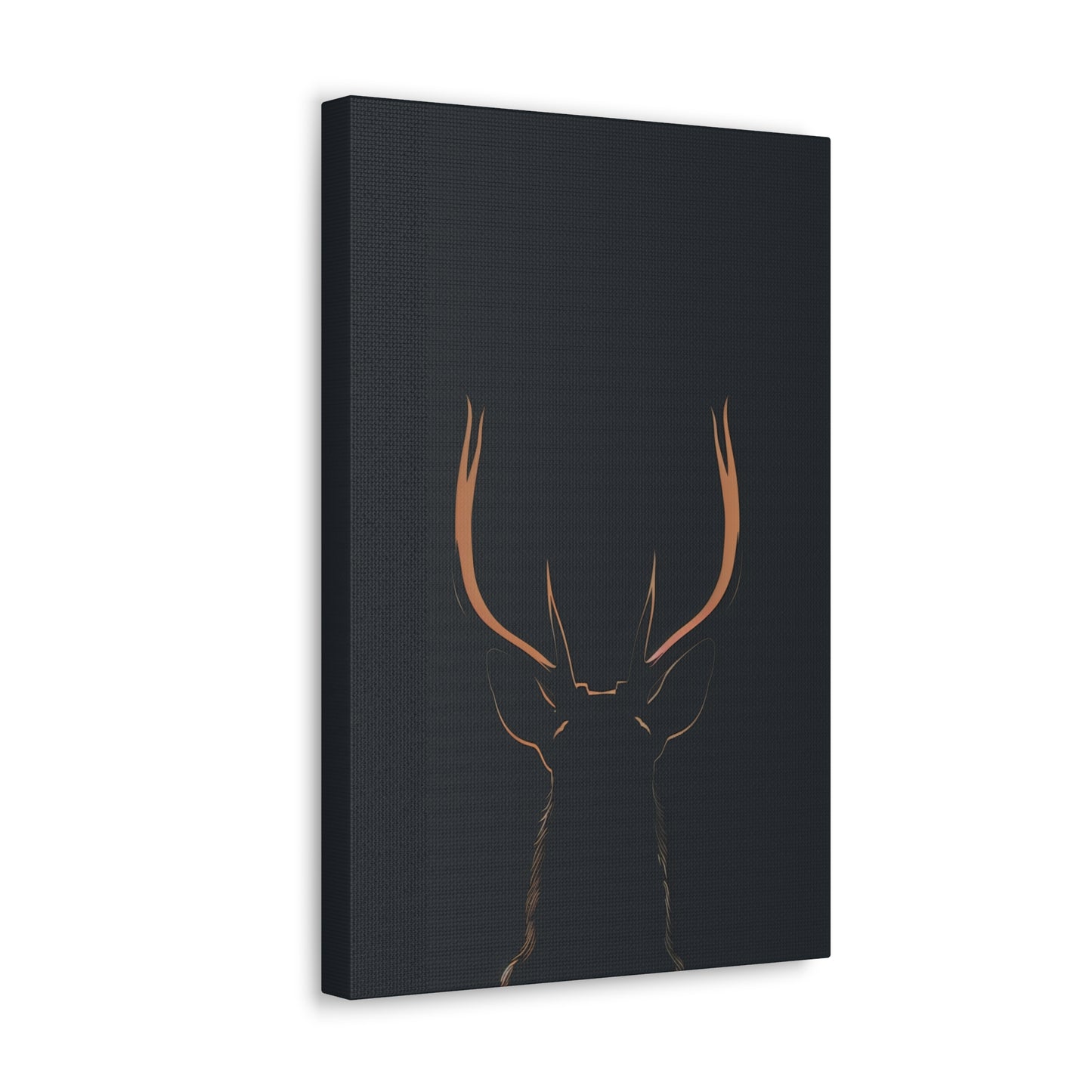 Reindeer antlers  Digital Illustration Canvas Gallery Wraps