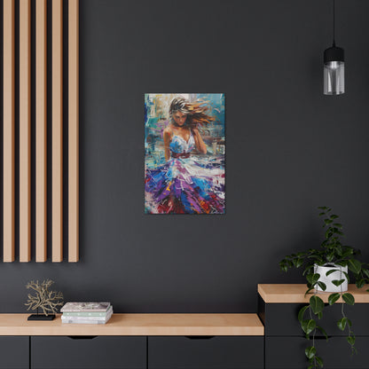 woman - Digital Print Canvas Gallery Wraps