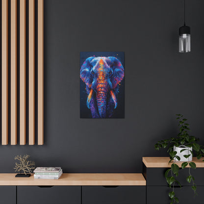 Elephant - Illustration Canvas Gallery Wraps