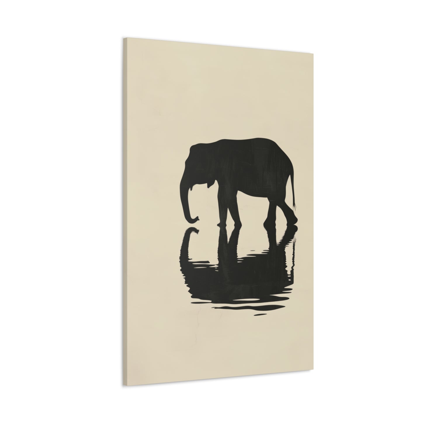 Elephant  Digital Illustration Canvas Gallery Wraps