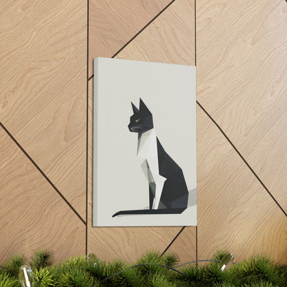 Cat - Digital Illustration Canvas Gallery Wraps