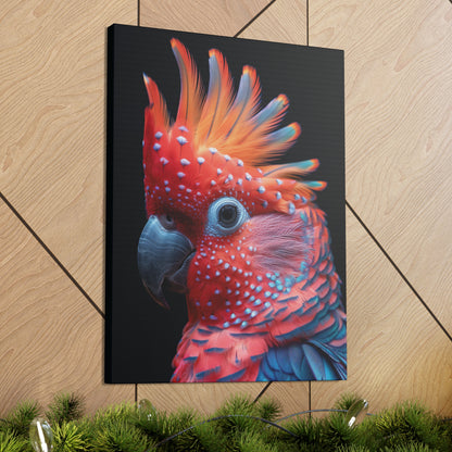 Beautiful Bird - Abstract Illustration Canvas Gallery Wraps