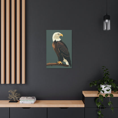 Eagle Digital Illustration Canvas Gallery Wraps