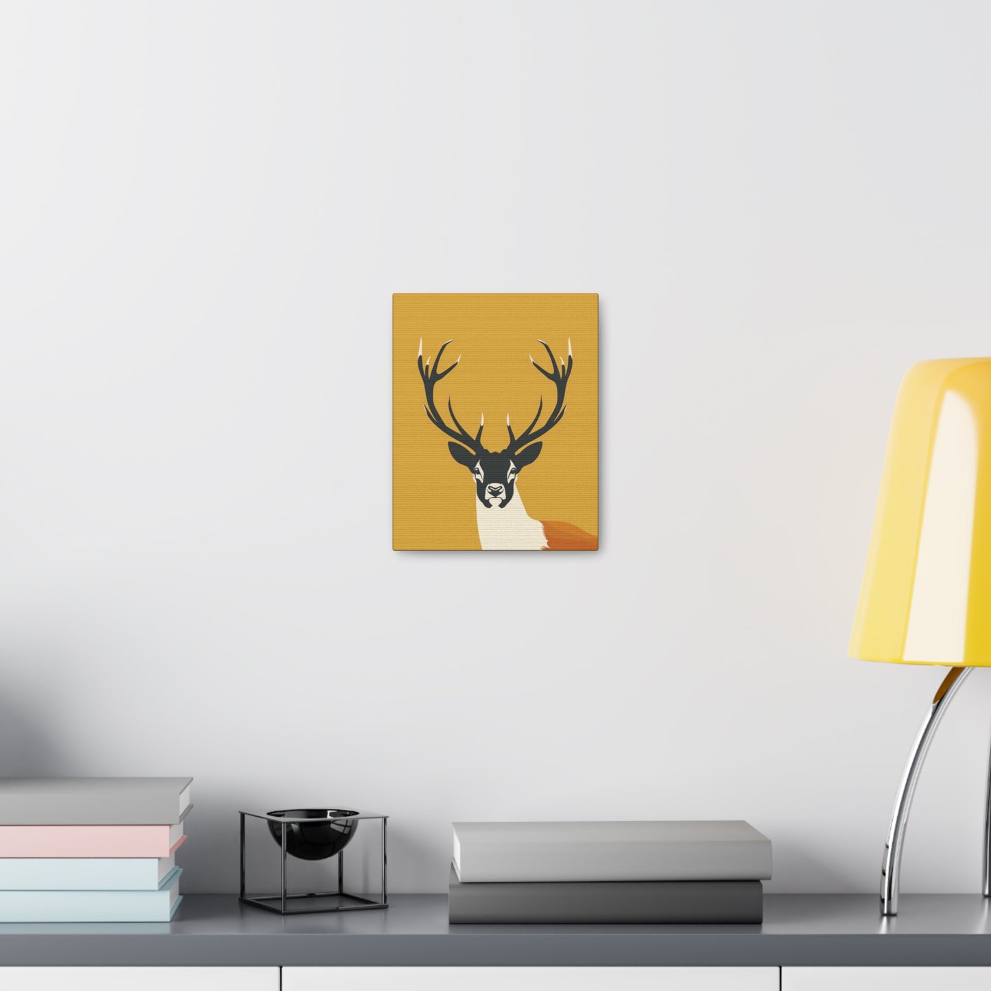 Reindeer - Digital Illustration Canvas Gallery Wraps