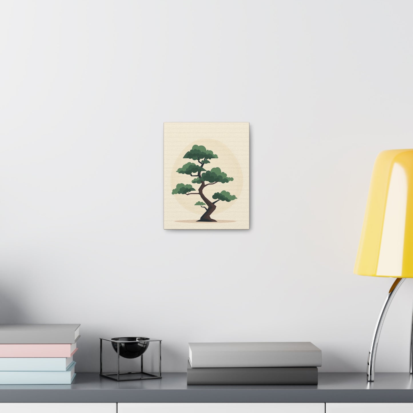 Bonsai Tree - Illustration Canvas Gallery Wraps