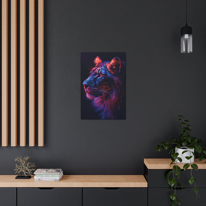 Lion - Illustration  Canvas Gallery Wraps