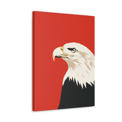 Bald Eagle Digital Illustration Canvas Gallery Wraps