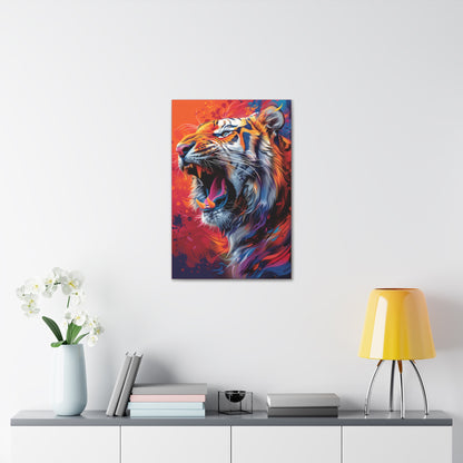 Tiger - Illustration Canvas Gallery Wraps