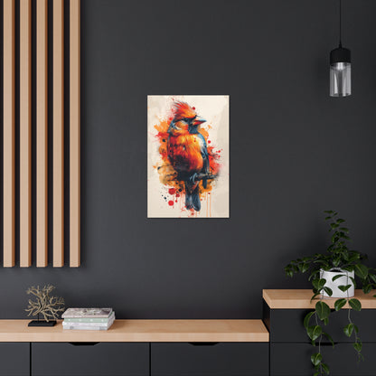 Bird - Abstract Illustration Canvas Gallery Wraps